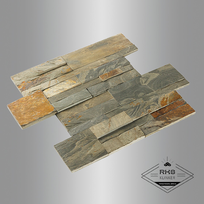 3D панели Сланец Dark Multicolor Modern в Старом Осколе